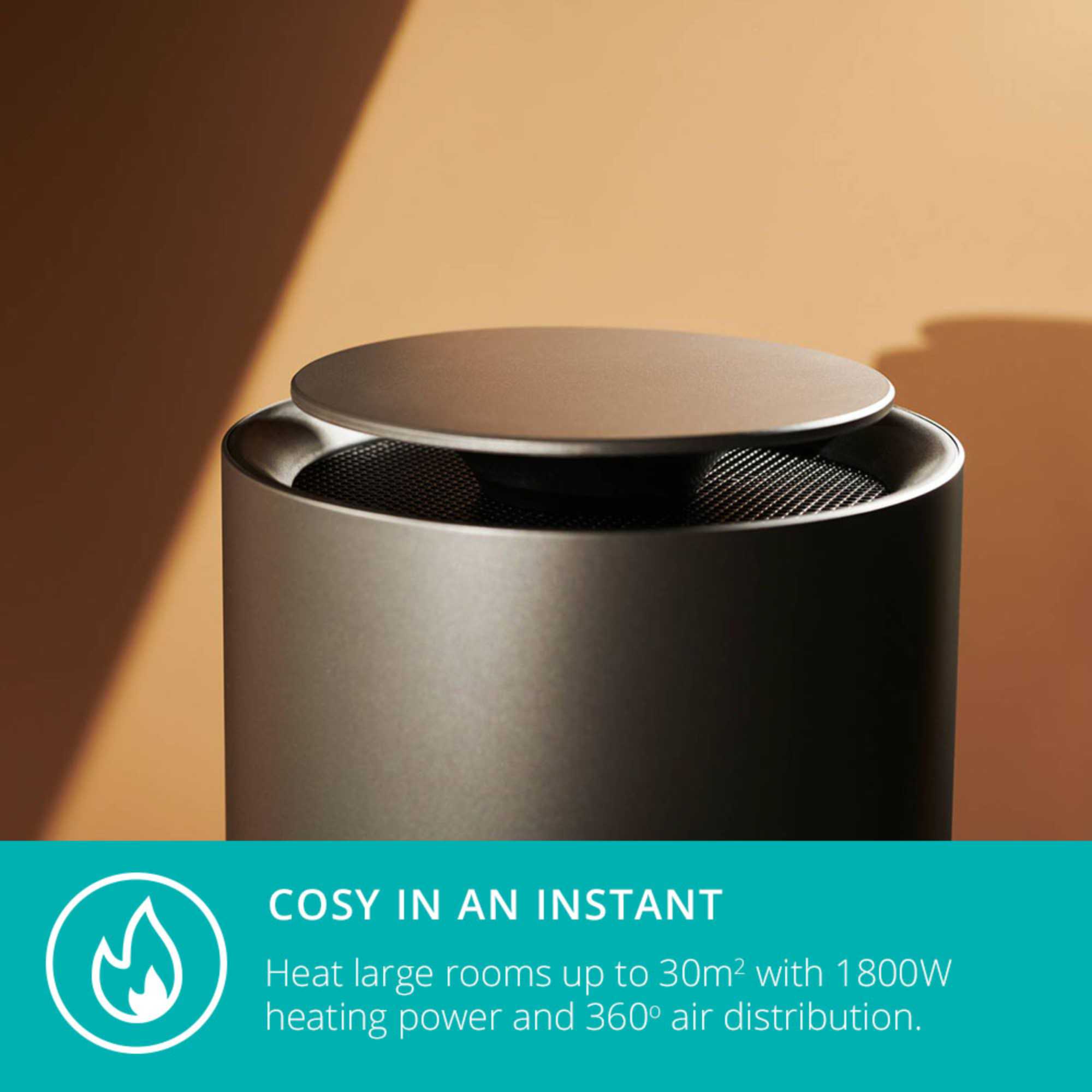 Duux DXCH09UK Portable Smart Heater - Grey